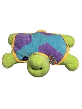 Bestever Hugga Pet Pillow Plush New With Tag Green Purple Blue
